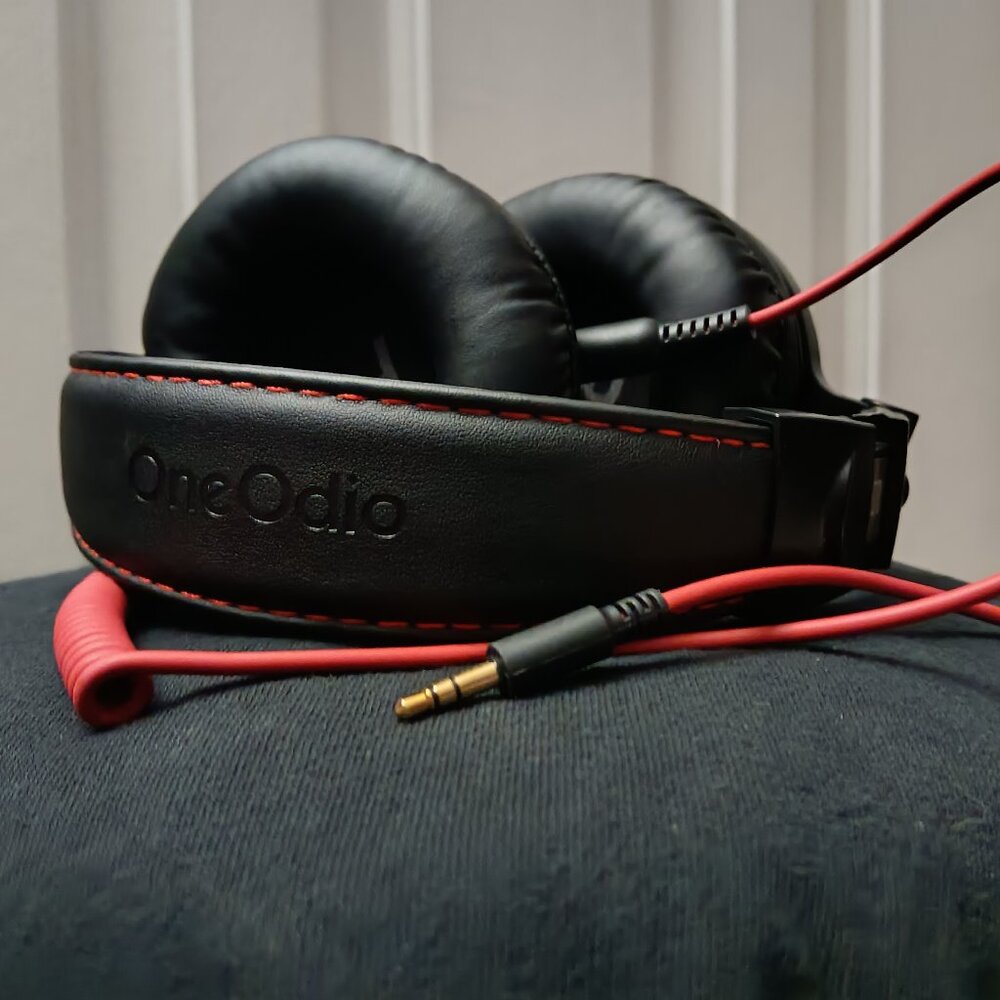 ONEODIO High-Res Studio Headphones [ 50mm Drivers 1/4 to 3.5mm Jack  ]